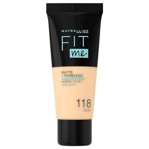 Fit Me! Matte + Poreless Foundation Nr. 118 Nude 30 ml