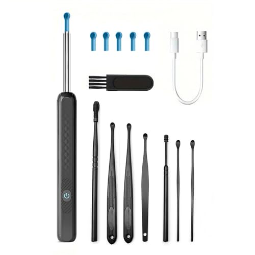 耳かき カメラ 耳かき カメラ付き 耳掃除 3.6mm極細レンズ 左右反転機能 WIFI接続 イヤースプーン スマホ タブレット 耳のケア 耳垢除去 録画 写真 Type-C充電 大人 子供 お年寄り 耳垢クリーニング 耳掻きカメラ