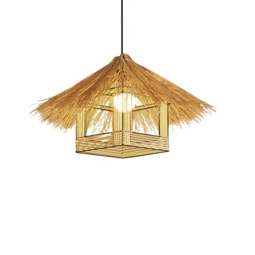 Suspension design tressée marron pour sublimer votre maison de campagne