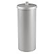 iDesign 93396EU Kent Freistehender Toilettenpapier-Halter für Bad, 16,002 x 16,002 x 39,37 cm, silber, Plastik