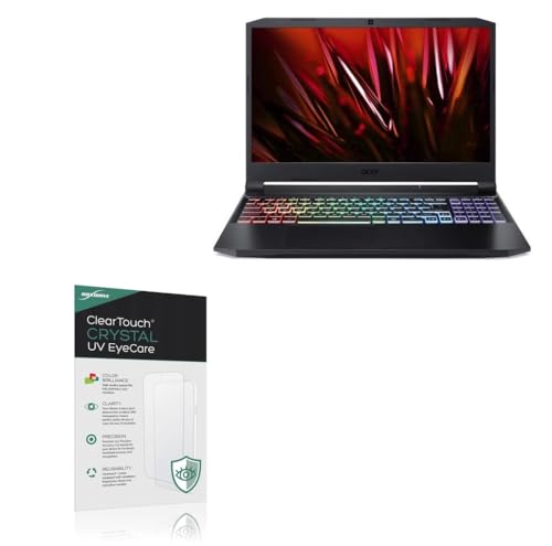 BoxWave Screen Protector Compatible With Acer Nitro 5 NH.QESAA.005 (15.6 in) - ClearTouch Crystal Anti-UV EyeCare (2-Pack), Filters out Harmful Blue Light Reduce Fatigue