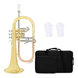 Trompeta Profesional Con Tono Claro Y Construcción De Latón Hecha A Mano Adecuada Para Músicos Y Estudiantes Presentes Trompeta En Sib Hecha A Mano