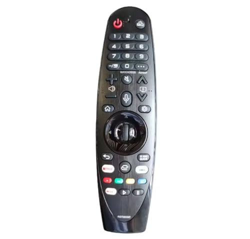 Repuesto para LG Magic Remote MR19BA/MR20GA con puntero y función de voz, mando a distancia universal compatible con muchos modelos de Smart TV LG