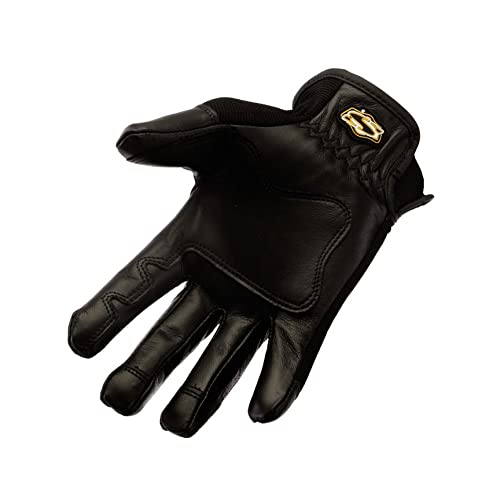 Amazon.com: SetWear Pro Leather Gloves, Black Medium : Tools