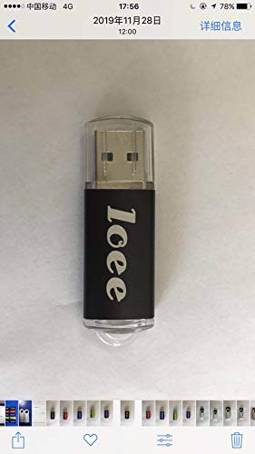 loee Flash Drive, wellsenn USB Flash Drive 1ï¼Œ2ï¼Œ4ï¼Œ8 GB X 10 Bulk Memory Stick Jump Drive External Drives USB Stick USB Storage Portable Thumb Drive Pen Drive Pack 10 Mixed Coler (Black)