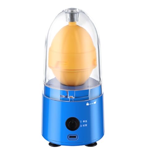 Scrambler - Licuadora de huevos en cáscara, licuadora de huevos | Potente batidora recargable para huevos pequeños y grandes, para mezclar huevos