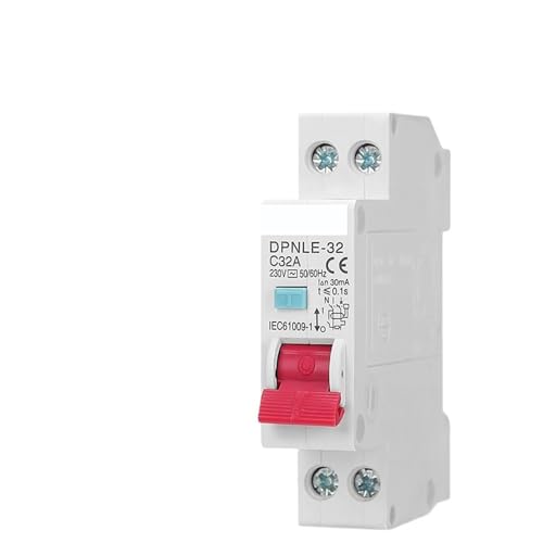 Disjoncteur différentiel 1P+N 20A 230V pour tableau électrique résidentiel - 4