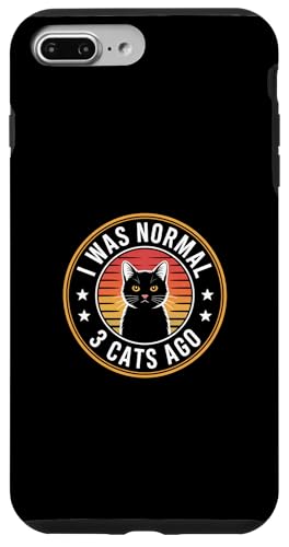 I Was Normal 3 Cats Ago �X�}�z�P�[�X iPhone 7 Plus/8 Plus �p