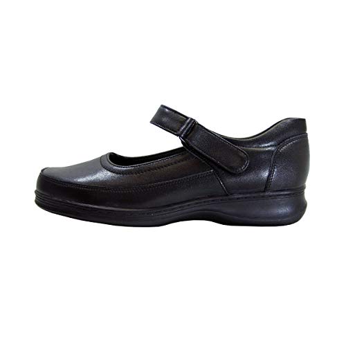 24 Hour Comfort Kimmy Women's Wide Width Mary Jane Leather Shoes3
