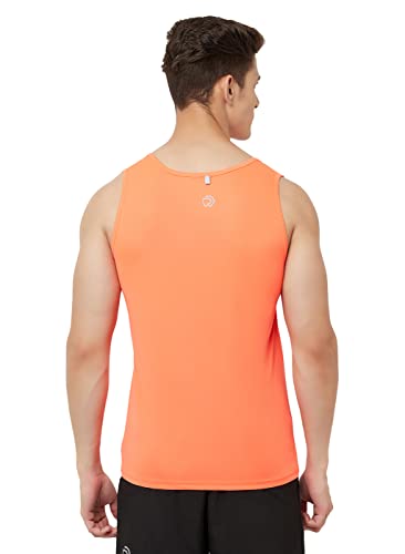Image of TRUEREVO Men's Light Weight Dryfit Sports Tank Top Vest with Reflective Details for Running, Gym & Training