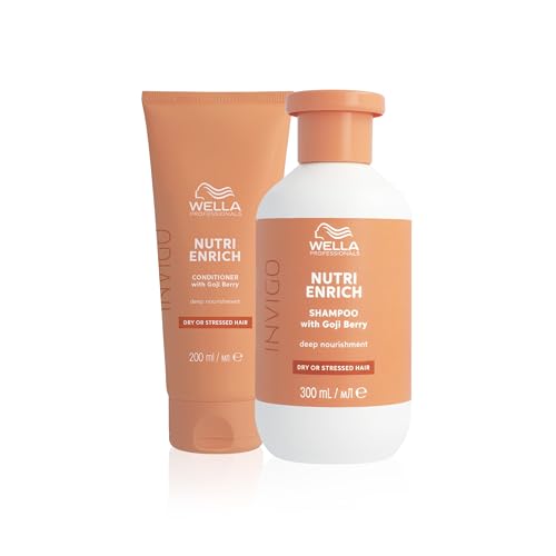 Wella Professionals Pack Invigo Nutri Enrich, Nutrición e Hidratación Profunda, Champú (300ml) + Acondicionador (250ml)