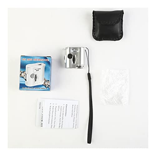 Microscope 9592 Microscope 60 Times with Light Multi-Functional Magnifying Glass