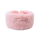 Photo Gallery reyox donna elastico cerchietto in pelliccia sintetica, russo turbante fascia per capelli invernale rosa Photo Gallery reyox donna elastico cerchietto in pelliccia sintetica, russo turbante fascia per capelli invernale rosa