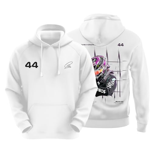 Image of DUDEME : Motorsport Hoodie 50+ Iconic Designs Unisex Hoodie Sweatshirt for Car Enthusiast 100% Cotton Hooded Neck Regular Fit Formula One Hoodie