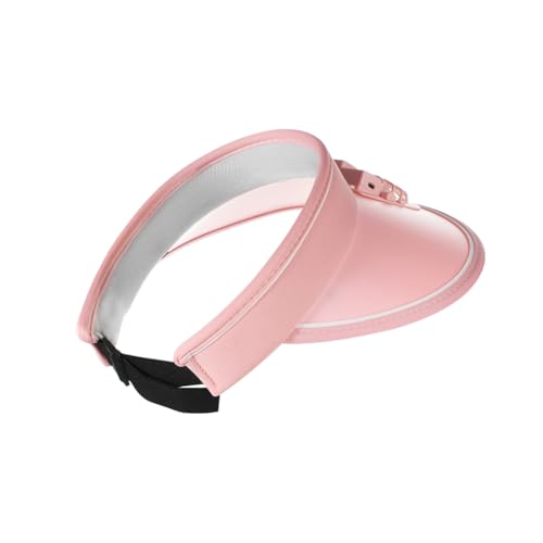 Image of Sun Visor Hat with USB Fan, Summer Empty Top 3 Temp Settings Beach Cooling Anti UV Adjustable Fishing Hiking Cycling Cap