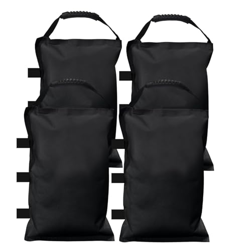 Gazebos Weights, 4 Pack Industrial Grade Weight Bags, Garden Party Outdoor Tent Leg Weights for Pop Up Gazebo, Canopy,Tent (4 Pack)
