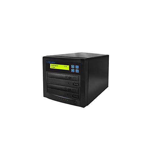 PlexCopier 24X SATA 1 to 1 CD DVD duplicator Writer Copier Tower (1 Target)