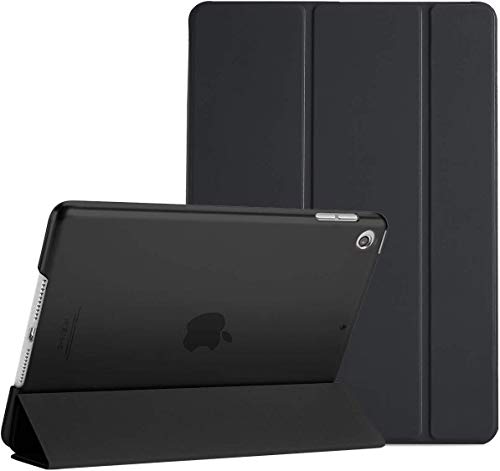 Image of MOCA Case for iPad 9 9th 8 8th 7 7th Generation 10.2 inch inch 2021 2020 2019 Launch A2603 A2604 A2605 A2270 A2428 A2429 A2430 A2197 A2198 A2200 iPad Smart Flip Cover Case (Black)