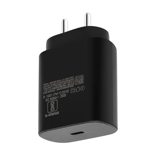 Image of Sam,Sung 25W Pd 3.0 Type C Super Fast Charger Adapter for Samsung Galaxy M36|S25|M06|F06|M16| F16|M05|M35|F05|A06|A16|M55s|Tab S10 Ultra|S10+|A9+|Tablet 25 Watt USB C Quick Charge Power Adaptor