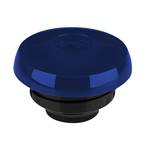 Emsa Samba 504231 thermoskan, 1 liter, Quick Press-sluiting, 12 uur warm, 24 uur koud) blauw doorschijnend - Image 5