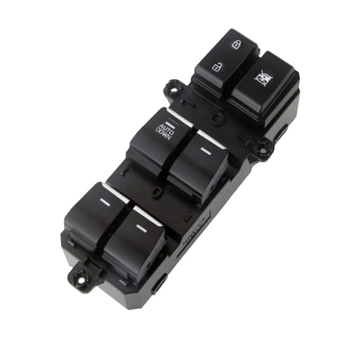 Interrupteur principal lève-vitre pour Hyundai Tucson 2016-2021 côté conducteur 18 broches
