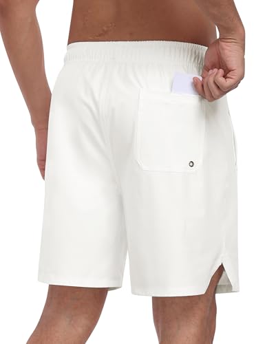 MoFiz Mens Swim Trunks 7 Inch Swim Shorts with Compression Liner Swimming Suits Board Shorts Surf Short Bathing Suit2