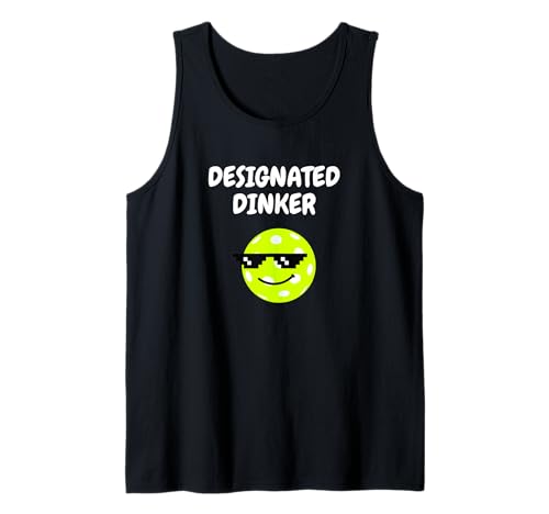 Destinated Dinker Funny Pickleball Pun Pickle Ball Lovers Débardeur
