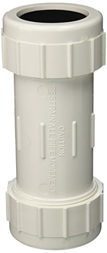 HOMEWERKS WORLDWIDE, 2.5-Inch, 511-43-212-212 2-1/2" PVC CMP Coupling