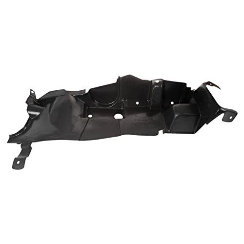 Image of TRQ Front Passenger Side Engine Splash Shield Black Compatible with 2005-2010 Pontiac G6 GM1251153