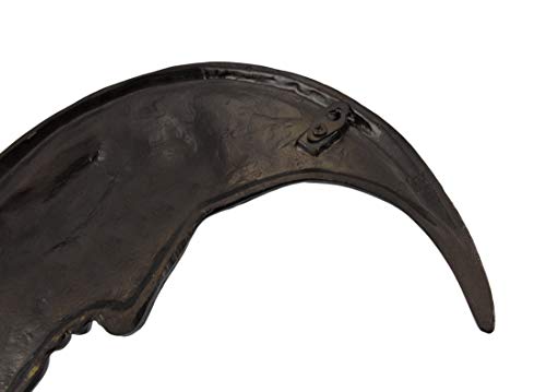 Zeckos-Bronze-Finish-Cast-Iron-Crescent-Man-in-The-Moon-Face-Indoor-Outdoor-Wall-Hanging-Celestial-Decor-1175-Inches-High-Perfect-for-Bedrooms-Porches-and-Patios Zeckos Bronze Finish Cast Iron Crescent Man in The Moon Face Indoor Outdoor Wall Hanging Celestial Decor 1175 Inches High Perfect for Bedrooms Porches and Patios