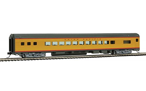 85' Budd Small-Window Coach - Ready to Run -- Union Pacific(R) (Armour Yellow, gray)