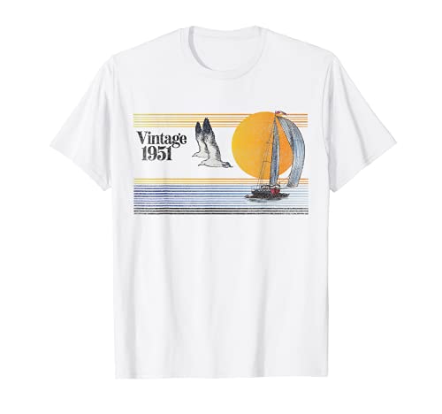 70th Birthday 1951 70 Years Old Vintage Retro Classic Best Maglietta