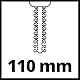 Einhell Akku-Gras und Strauchschere GC-CG 3,6/70 Li WT (3,6 V, 2,0 Ah Li-Ion Akku, 70 mm Grasscherenmesser, 110 mm Strauchscherenmesser, inkl. Ladekabel)