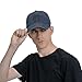 6 7 Meme Novelty Six Seven Crew Hats for Mens Fashion Washed Distressed Navy Blue