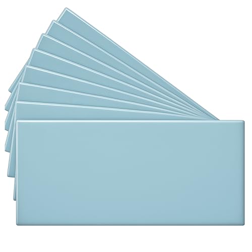 USCT Soft Blue 3x6 Ceramic Tile