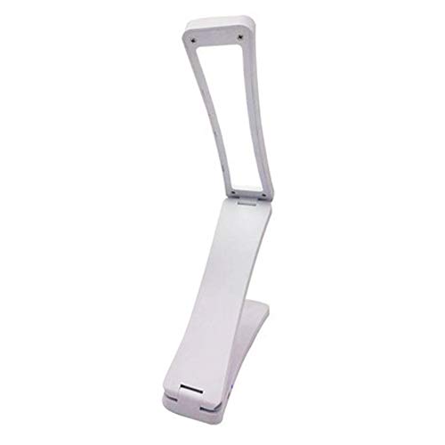 ZLZYPLE Lámpara de mesa plegable LED de escritorio, carga solar USB, lámparas de mesa para el cuidado de los ojos, control de sensor táctil, lámpara de escritorio con brazo oscilante, LED portátil,