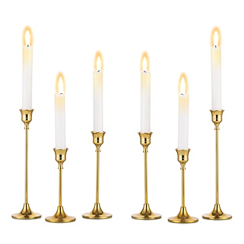 Inweder Gold Candle Holders for Candlesticks