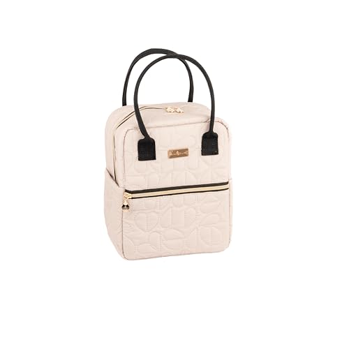 BEAU & ELLIOT Oxford Quilted Upright Lunch Bag, 6 Litre (Pebble)