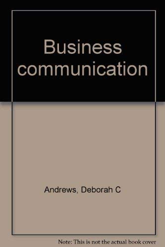 Buy Business Communication Book Online at Low Prices in India ...