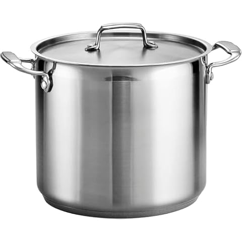 Nobel Stainless Steel Induction Stock Pot Cover