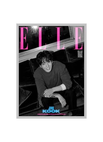 (I Cover) ELLE Korean Magazine �G�� 2026 January BTS Jungkook �r�[�e�B�[�G�X �W�����O�N ���� with Tracking Sealed �؍���