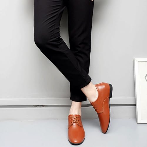 Tuxedo Formal Shoes Dress Oxford for Mens Top-Grain Leather Lace-up Round Toe Prom Wedding Anti-Slip Non Slip Casual Shoe2