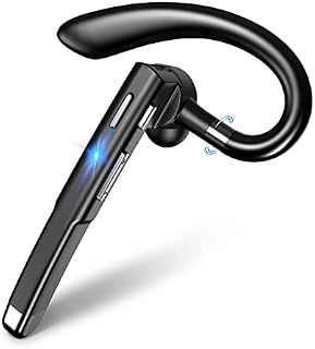 GVKAOVD Bluetooth Headset with Mic, Hands Free Bluetooth Earpiece for Cellphone, Fast Charge Bluetooth 5.1 Headphone with Microphone for Office Business Driving, Compatible with Android/iPhone/Laptop