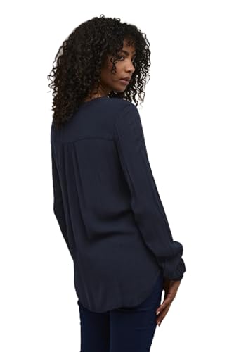 Kaffe Langarm-Bluse Amber Damen Bluse Amber Langarm V Ausschnitt Casual...