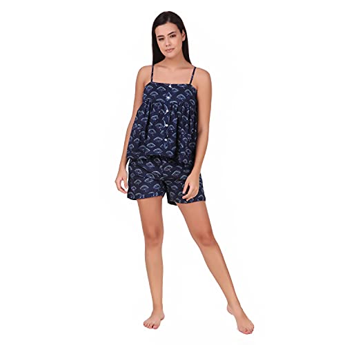 Image of Soulful Threads Women's Cotton All Over Print Top and Shorts Set Pack of 1
