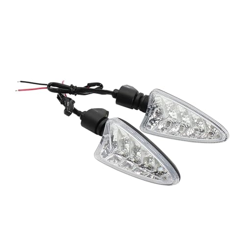 Clignotants de Moto Clignotant Moto 36MM Feu Arrière Transparent pour Triumph Tiger 800 XC