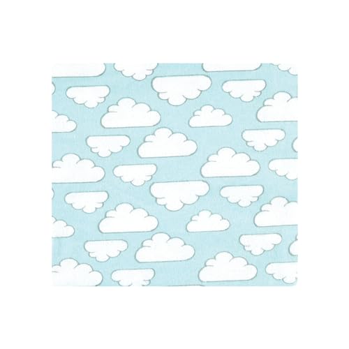 Image of Hudson Baby Unisex Baby Cotton Flannel Receiving Blankets Bundle, Neutral New Elephant, One Size