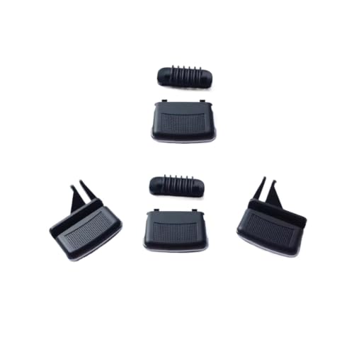 Bouche d'aération pour Nissan X-Trail et Qashqai | Grille de tableau de bord latérale 4pcs
