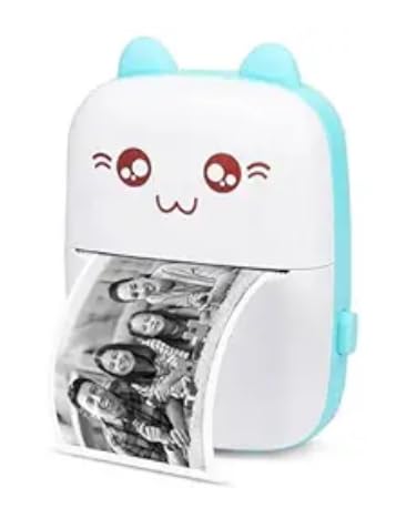 ShopCentre Mini Thermal Pocket Printer | Wireless Bluetooth Portable Printer for Printing Labels, Memo, Stickers, Photos, QR Codes, Receipt (Mini Printer - Blue) (B0D2RK951J) Amazon Price History, Amazon Price Tracker