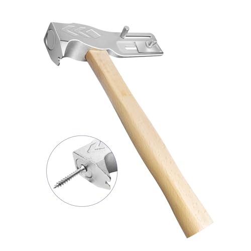 Magnetic Roofing Hammer with Utility Knife & Gauge